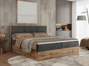 MKS MÖBEL Boxspringbett ALBERO 2 (Packung,