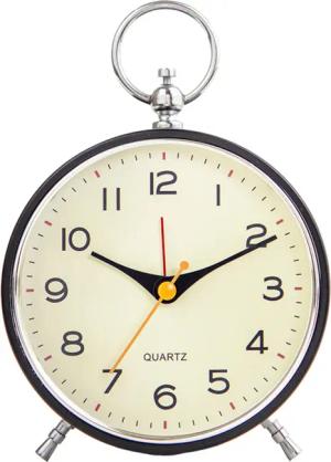 Coonoor Wecker Wecker rund analog mit
