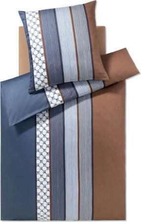 JOOP! Bettwäsche Cornflower Stripes Deep Ocean