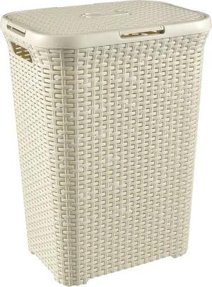 Curver Wäschekorb, Wäschekorb Natural Style 60L