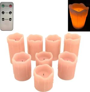 Online-Fuchs LED-Kerze 8er Set LED Kerzen