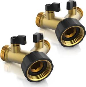 Brandson 2-Wege Verteiler, (2-tlg), Wasserventil 2
