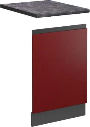 Vicco Frontblende R-Line, Rot/Anthrazit, 45 cm,