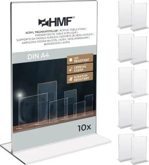 HMF Bilderrahmen 4692 Acryl Tischaufsteller gerade,