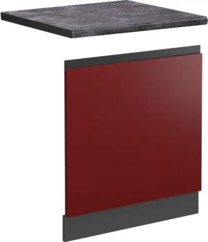 Vicco Frontblende R-Line, Rot/Anthrazit, 60 cm,