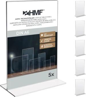 HMF Bilderrahmen 4692 Acryl Tischaufsteller gerade,