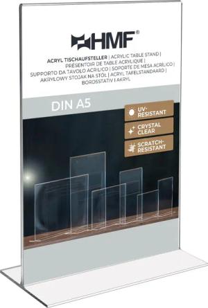 HMF Bilderrahmen 4692 Acryl Tischaufsteller gerade,