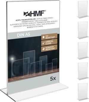 HMF Bilderrahmen 4692 Acryl Tischaufsteller gerade,