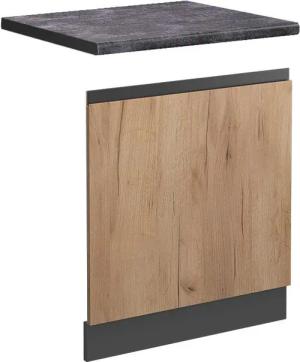 Vicco Frontblende R-Line, Goldkraft Eiche/Anthrazit, 60