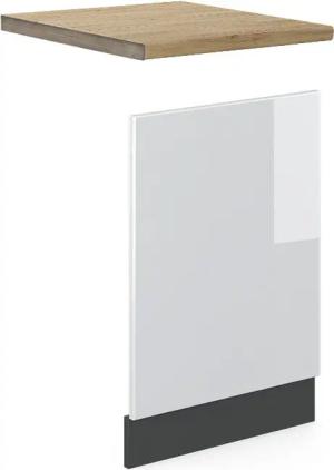Vicco Frontblende R-Line, Weiß Hochglanz/Anthrazit, 45