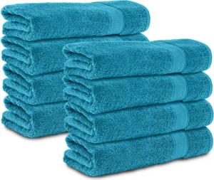 Komfortec Badetücher 100% Baumwolle, 470 g/m²,