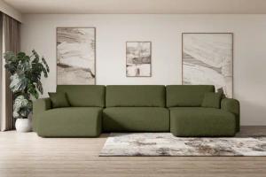 ALTDECOR Wohnlandschaft ORRO-U, Couch mit Schlaffunktion,