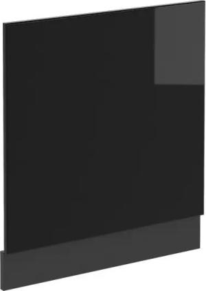 Vicco Frontblende R-Line, Schwarz Hochglanz/Anthrazit, 60