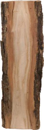 Dekoobjekt Eichenschwartenbrett, 35 cm
