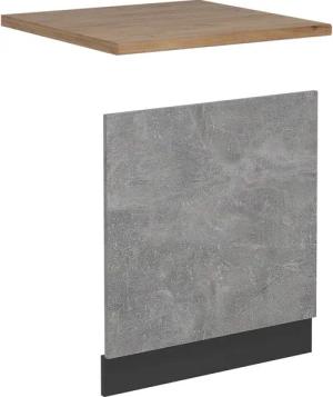 Vicco Frontblende R-Line, Beton/Anthrazit, 60 cm,