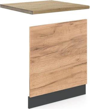 Vicco Frontblende R-Line, Goldkraft Eiche/Anthrazit, 60