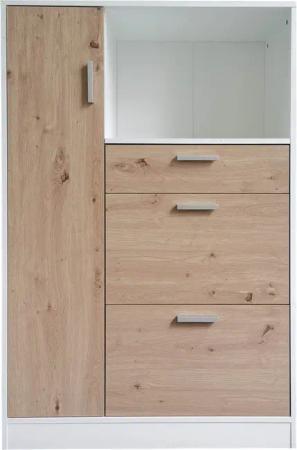 HTI-Line Küchenbuffet Küchenschrank Kombi L Blanca