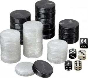 Philos Spiel, Spielsteine - Backgammon -