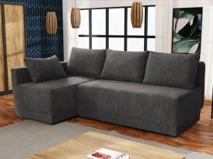 MIRJAN24 Ecksofa Nestor Cord, mit Bettkasten