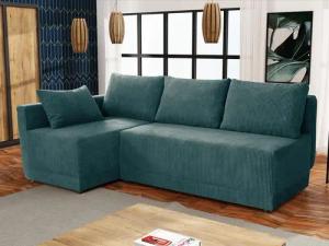 MIRJAN24 Ecksofa Nestor Cord, mit Bettkasten