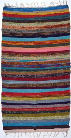 Guru-Shop Teppich Derber upcycling Flickenteppich,.., Höhe: