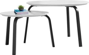 OKWISH Couchtisch 2-teiliges Couchtisch-Set (elegantem Design,
