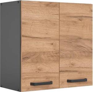 Vicco Hängeschrank R-Line, Goldkraft Eiche/Anthrazit, 60
