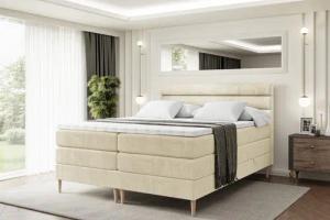 ALTDECOR Boxspringbett CELESTIA-F KING (Multipocket-Matratze H4,