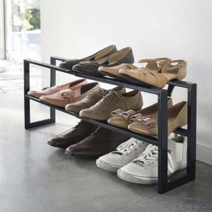 Yamazaki Schuhregal "Line" aus Metall, schmal,