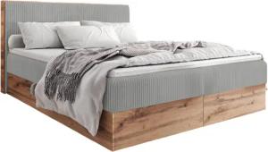 AN-MOEBEL4U Boxspringbett Boxspringbett TESSA in Stoff