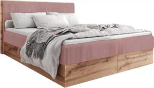 AN-MOEBEL4U Boxspringbett Boxspringbett TESSA in Stoff