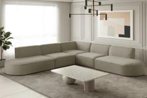 Fun Möbel Ecksofa Ecksofa Designersofa PALMA