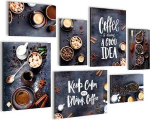 Novart Wandbild Wandbilder Küche Kaffee -
