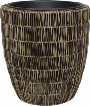 Trend Line Pflanzkübel TrendLine Polyrattan Pflanztopf