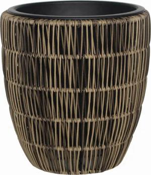 Trend Line Blumentopf TrendLine Polyrattan Pflanztopf