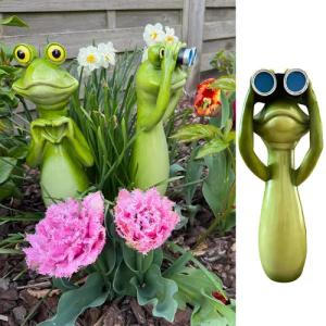 Online-Fuchs Gartenfigur Gartenstecker Froschhals, Kopf -