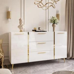 yourhouse24 Kommode ONYX goldenen Beinen Sideboard