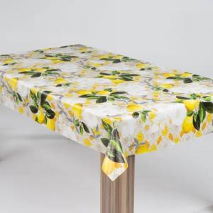 laro Tischdecke laro Wachstuch-Tischdecke Wachstischdecke Zitruszauber