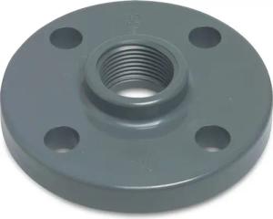 Profec Gewindefitting Gewindeflansch PVC-U DIN Flansch