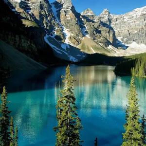 TRAUMSCHLAF Bettwäsche Bergsee, Renforce, 2 teilig,