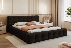 Compleo Polsterbett CLOUDY, Wolkenbett, Funktionales Doppelbett,