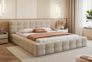 Compleo Polsterbett CLOUDY, Wolkenbett, Funktionales Doppelbett,