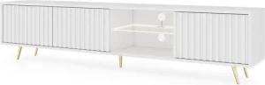 Selsey TV-Schrank BELLO mit goldenen Füßen,