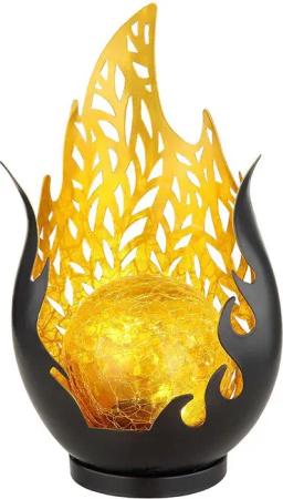 GLOBO LIGHTING LED Solarleuchte, LED-Leuchtmittel fest
