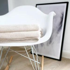 Wolldecke EMMA Premium Kuscheldecke aus 100%