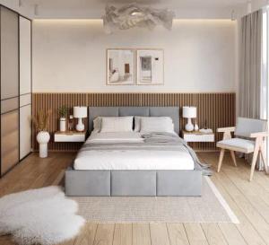 FDM Polsterbett modern mit Bettkasten MADE