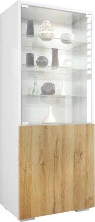 Vladon Standvitrine Granada (Vitrinenschrank, mit Glastür