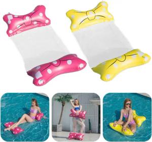 Vivi Idee Badeinsel Wasserhängematte Wasserluftmatraze mit