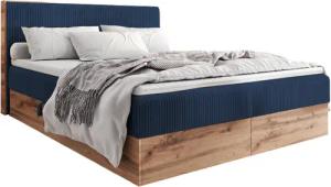 AN-MOEBEL4U Boxspringbett Boxspringbett TESSA in Stoff