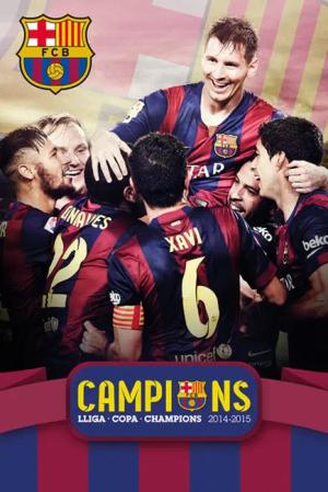 Poster Fußball - Poster - Barcelona